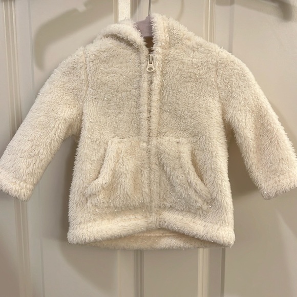 Infant girls fluffy coat - Picture 1 of 6